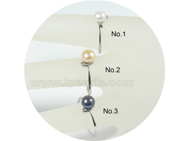 5-5.5mm freshwater jewelry pearl ring