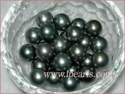 Top quality Tahitian black loose pearls jewelry