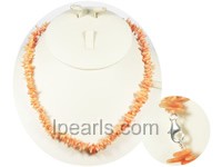 pink branch coral necklace jewelry