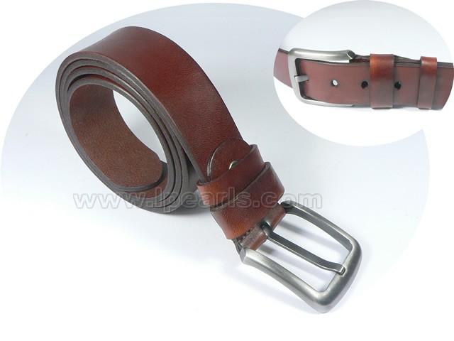 Brown leather belt wholesale