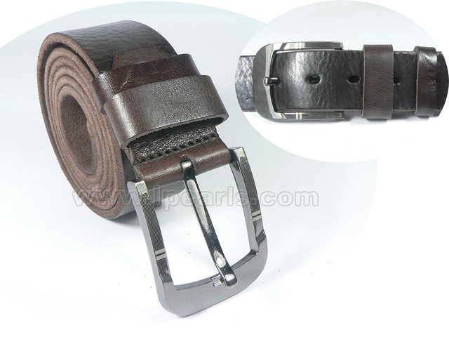 Wholesale fashionable leather belt with simple design