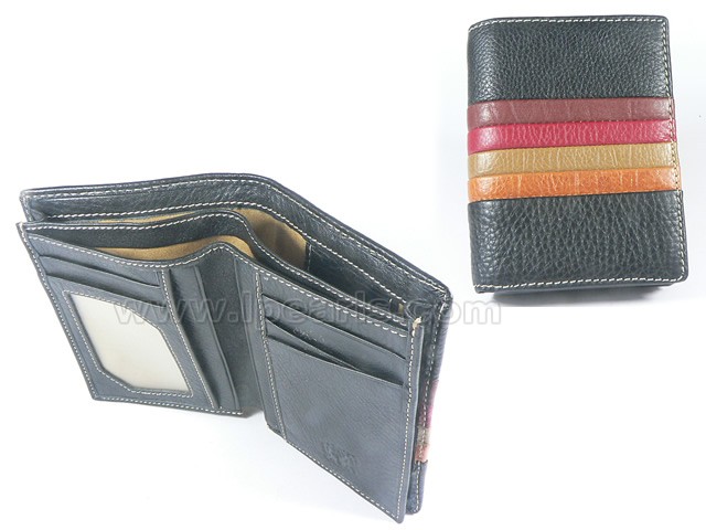 FashionableTri-fold Leather Wallet