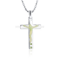 silver plated cross necklace pendant for women