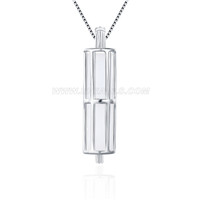 New design 925 Cylindrical cage pendant (top quality)