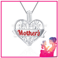 Fashion 925 sterling silver Mothers' day cage pendant