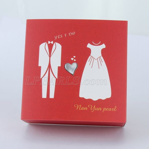 Wedding Love Wish Akoya pearl gift set necklace 10 sets