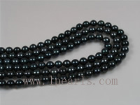 16inch 7-7.5mm AA black akoya pearl strands wholesale