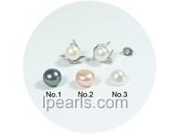 8-8.5mm Freshwater jewelry pearl earrings