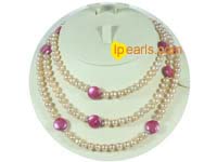 potato freshwater pearls and coin freshwater pearl necklace