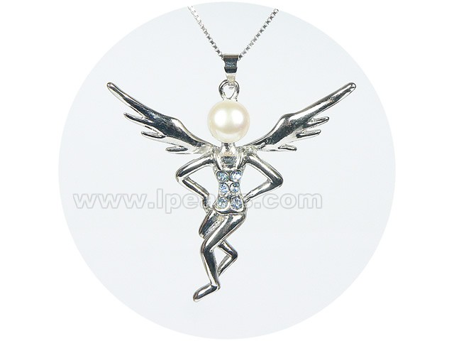 6.5-7mm freshwater jewelry pearl pendant