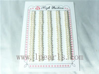 3-3.5mm AAA white bread-shape freshwater loose pearl
