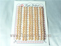 5-5.5mm AAA pink bread-shape freshwater loose pearl