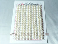 5.5-6mm AAA white bread-shape freshwater loose pearl