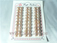 8-8.5mm AAA purple bread-shape freshwater loose pearl