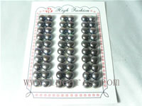 8-8.5mm AAA wine red bread-shape freshwater loose pearl