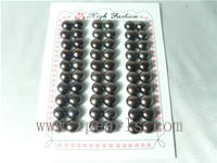 8.5-9mm AAA wine red bread-shape freshwater loose pearl