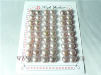 9.5-10mm AAA purple bread-shape freshwater loose pearl