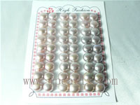 10-10.5mm AAA purple bread shape freshwater loose pearl