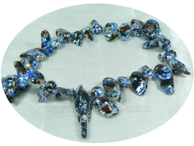 8*13mm multicoloured blister pearl strands