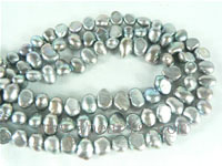6-7mm smooth on both sides pearl strands from China