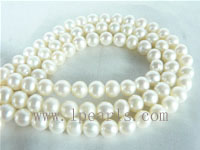5-6mm natural white freshwater potato pearl strand on wholesale