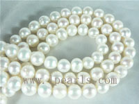 wholesale 7-8mm natural white freshwater potato pearl strands