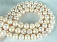 wholesale 10-11mm natural pink freshwater potato pearl strands