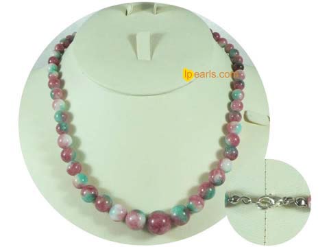 wholesale Multi-colors jasper beads necklace