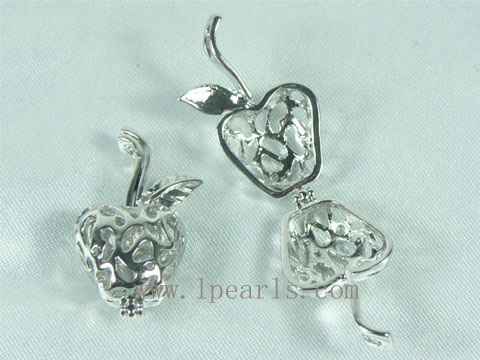 5pcs strawberry shape 18K GP pendant accessories on wholesale