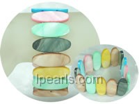 wholesale multicolor stretch shell bracelet