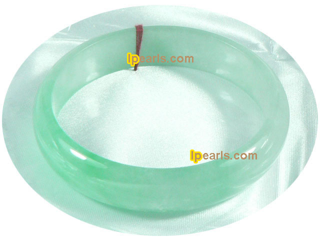 AAA grade 155mm pure jade bracelet on wholesale