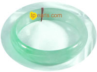 AAA grade 155mm pure jade bracelet on wholesale