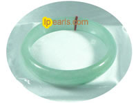 AA grade 160mm pure jade bracelet on wholesale