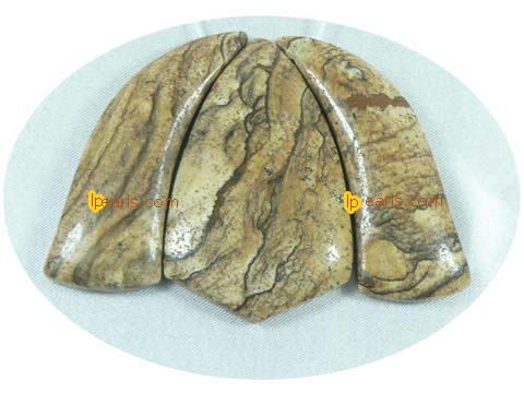 wholesale dwyhee picture jasper pendant