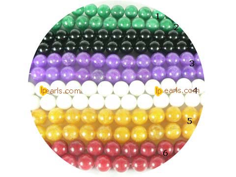 5 pieces 12mm different color jade strand on wholesale