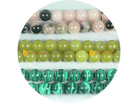 wholesale 5 pieces 12mm different kind of  gemstone strand