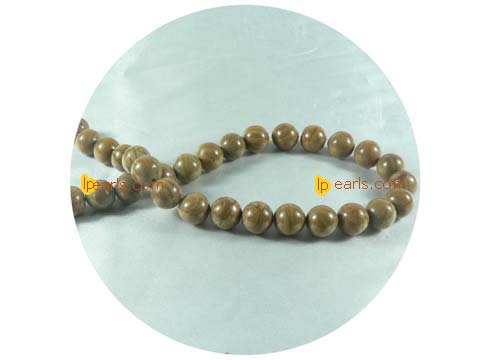 five pieces 12mm Chinese silicified strand on wholesale