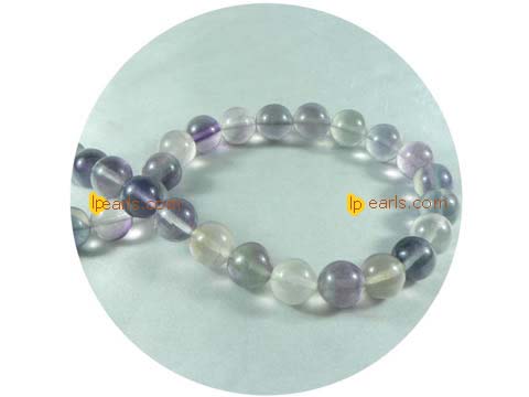 five pieces 12mm flourite strand on wholesale