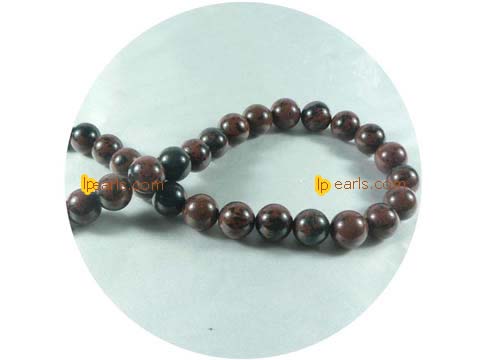 five pieces 12mm golden obsidian strand on wholesale