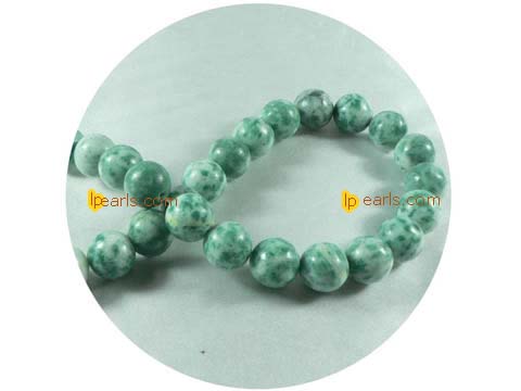 5 pieces 12mm qinghai grossular jade strand on wholesale