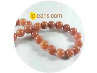 5 pieces 12mm red aventurine strand on wholesale