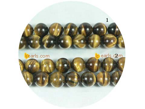 5 pieces 12mm tiger eye strand on wholesale