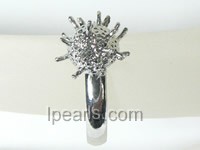 wholesale silver plated copper ring accessories