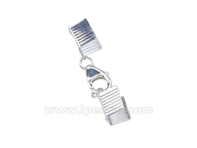 5pcs 925 sterling silver lobster clasp with unique fittings