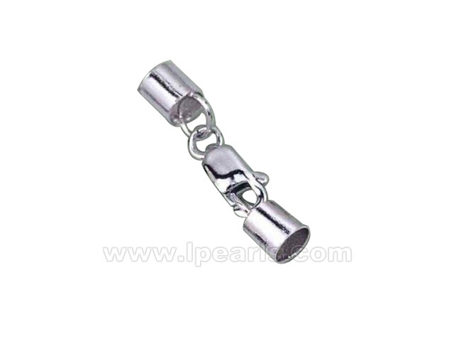 5pcs 3.8mm 925 sterling silver lobster clasp