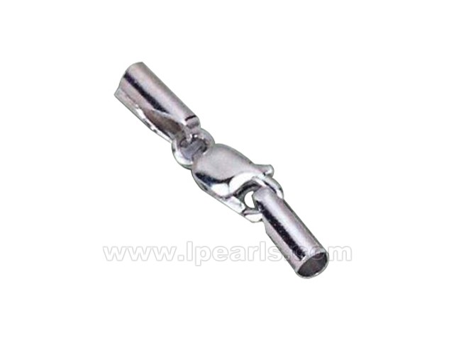 5pcs 2mm 925 sterling silver lobster clasp