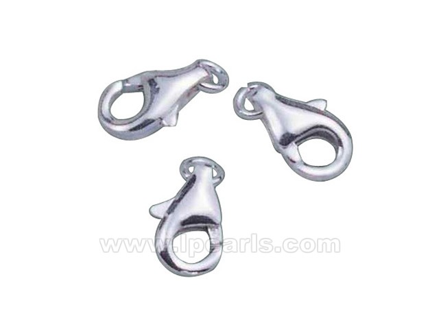 5pcs 5.2*9mm 925 sterling silver lobster clasp