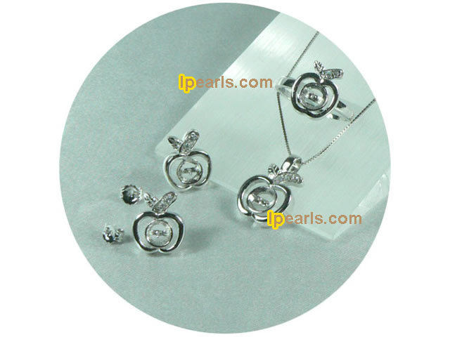 elegant 925 sterling pendant,earrings and rings mountings