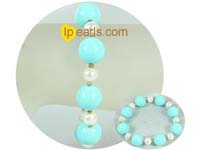 12mm shell pearls jewelry bracelet