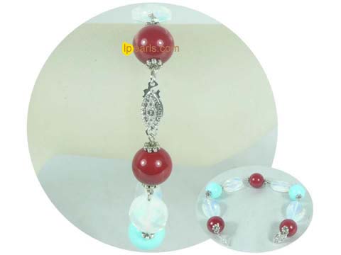 shell pearl jewelry bracelet